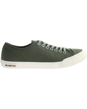 Seavees Army Issue Low Standard Plimsolls - Green