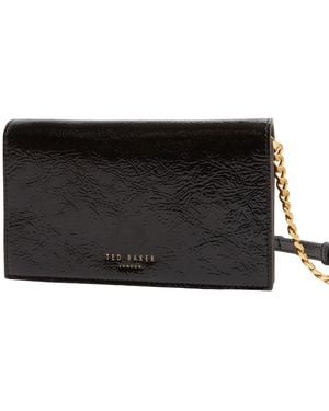 Ted Baker Zwarte Crossbodytas Met Klep