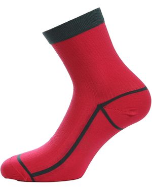 Happy Socks Lily Ankle - Red