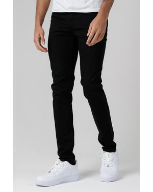 Monkee Genes Organic Cotton Skinny Fit Mid-Rise Denim Jeans - Black
