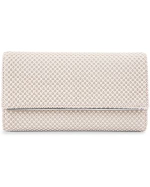 Miss Kg Tilly Pearl Clutch Bag - Natural