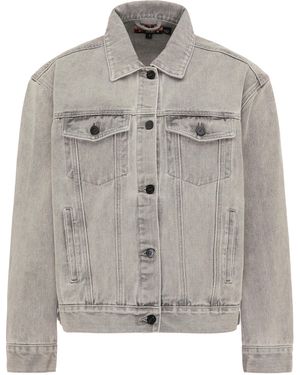 Mo My Rocks Denim Jacket - Grijs