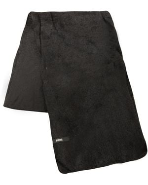 PUMA Fuzzy Nylon Scarf - Black