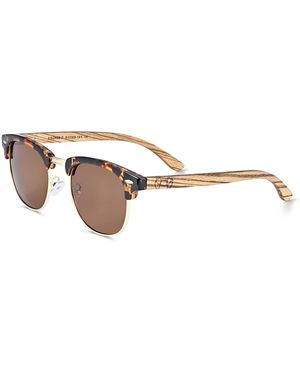 Earth Wood Marokopa Polarized Sunglasses - Brown