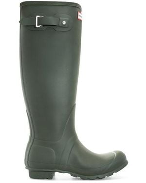 HUNTER Original Tall Wellington Boots - Green