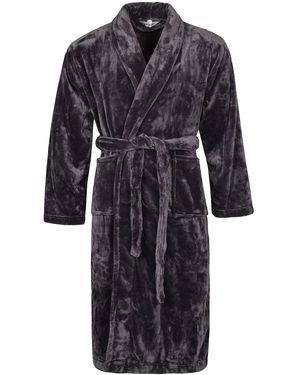 Heat Holders Soft Warm Dressing Gown - Black