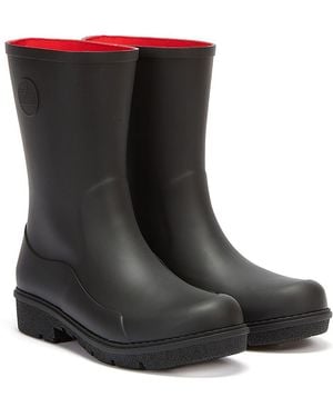 Fitflop Wonderwelly Short Boots Rubber - Black