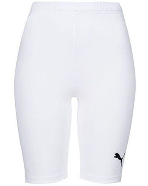 PUMA Stretch Waist Bottoms Tight Gym Shorts 700268 04 - White