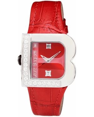 Laura Biagiotti Ladies Watch Quartz Steel - Red