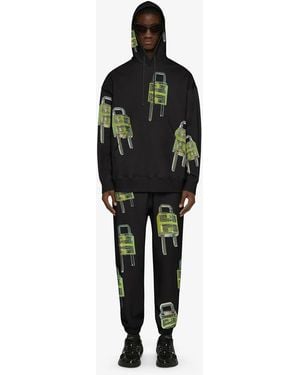 Givenchy 4G Lock Logo Hoodie - Black