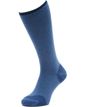 Peter Storm Wellington Boot Socks With Elasticated Binding, For Wellies - Blue