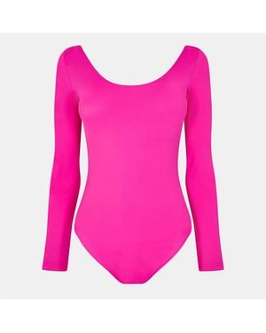 Balenciaga Stretch Bodysuit - Pink