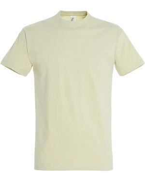 Sol's Imperial Heavyweight Short Sleeve T-Shirt Sage) - Yellow