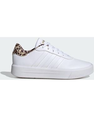 adidas Court Platform Shoes - White