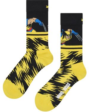 Happy Socks Wolverine - Yellow