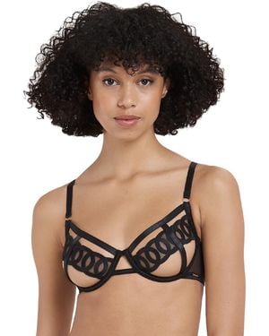 Bluebella Juliette Cut Out Bra - Black