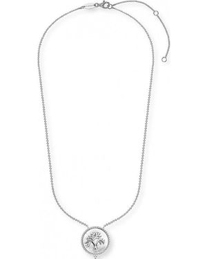 Engelsrufer Ern-Liltree-Pe Ladies Tree Of Life Necklace Sterling - White