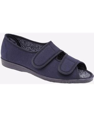 Sleeper Geraldine Shoes Wide Fit - Blue