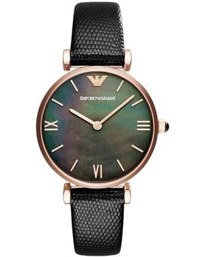 Emporio Armani Ar11060 Watch - Metallic
