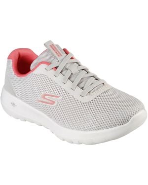 Skechers Mesh Bungee W Colour Pop Li Slip On Trainers - Grey