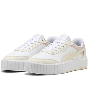 PUMA Carina Mia Classic Low Top Trainers - White