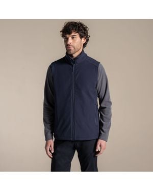 Craghoppers Expert Basecamp Ii Softshell Gilet (Dark) - Blue