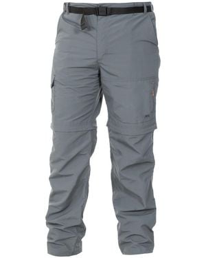 Trespass Rynne Moskitophobia Hiking Trousers - Grey