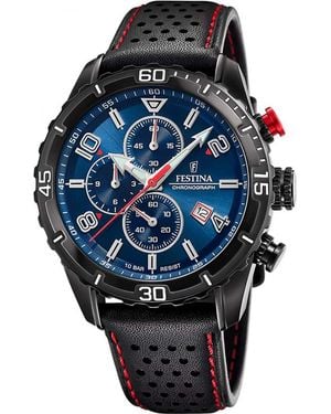 Festina F20519-2 Timeless Chronograph Watch - Black