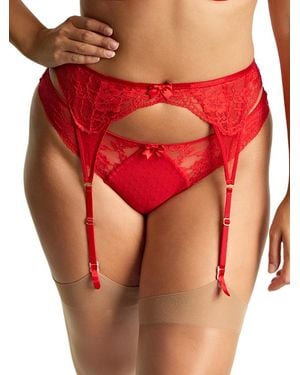 Panache Heidi Suspender - Red