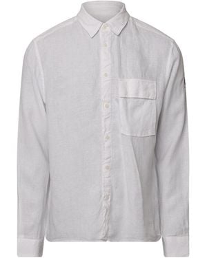 Belstaff Dyed Linen Scale Shirt - Grey