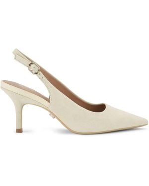Carvela Kurt Geiger Suede Spirited Heels - White