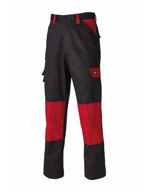 Dickies Everyday Durable Cargo Pocket Work Trousers - Red