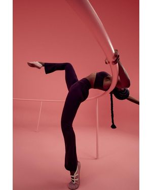 Penti Bonding Flare (Spanish Leg) Leggings - Pink