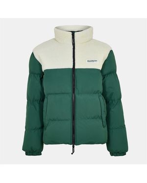 NY Concept Aspen Zipped Pocket Puffer Jacket - Green