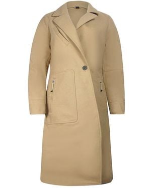 Parajumpers Jill Camel Trench Jacket Wool - Natural