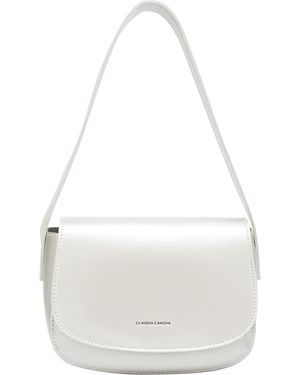 Claudia Canova Astrid Single Strap Shoulder Bag - White