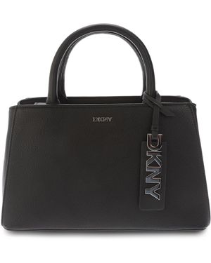 DKNY Azalea Satchel /Zilver) - Zwart