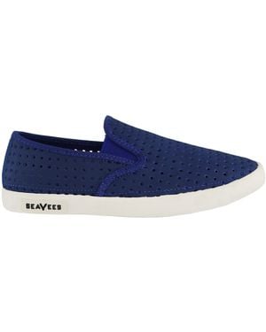 Seavees Baja Shoes Nubuck Leather - Blue