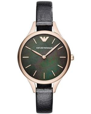 Emporio Armani Ar11056 Watch - Metallic