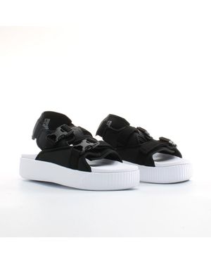 PUMA Platform Slide Black Sandals
