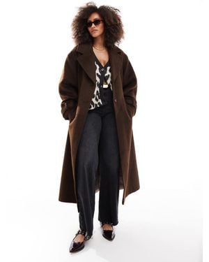 ASOS Half And Formal Coat - Black