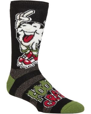 Heat Holders Cosy Fleece-Lined Hobby Socks - Black