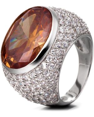Orphelia 925 Sterling Ring - Grey