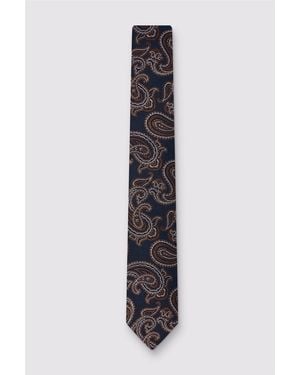 Ted Baker Paisley Tie - White