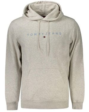 Tommy Hilfiger Classic Logo Pullover Hoodie - Grey