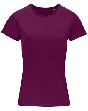 Sol's Ladies Crusader Organic T-Shirt (Astral) - Purple