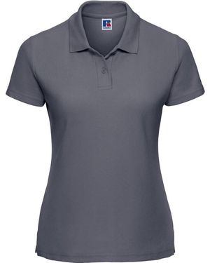 Russell Ladies Classic Plain Polycotton Polo Shirt (Convoy) - Blue