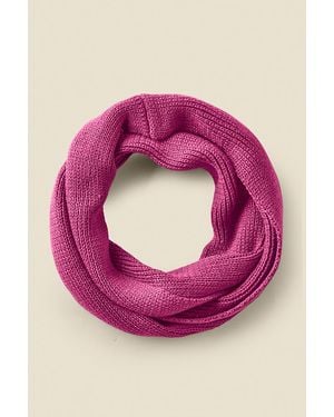 Sosandar Penny Bright Rib Knitted Snood - Pink