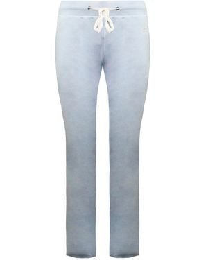 Vans Off The Wall Stretch Graphic Logo Light Track Trousers Vn0005C7Iah Cotton - Blue