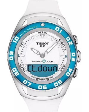 Tissot T-Touch Sailing Watch T0564202701100 Rubber - Blue